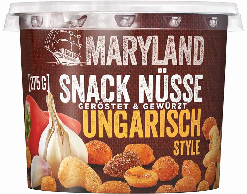 Maryland Snack Nüsse Ungarisch Style – 275g