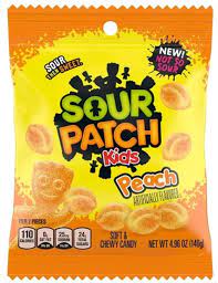 SOUR PATCH 102gr.PEG KIDS PEACH