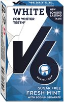 V6 White Fresh Mint Box – 24g