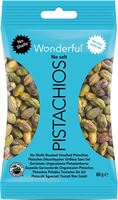 Wonderful Pistazien geröstet & nicht gesalzen, ohne Schale – 60g
