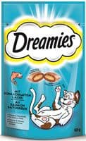 Dreamies Snacks Lachs Beutel – 60g