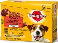 Pedigree Favourites in Gelee Beutel – 12x100g