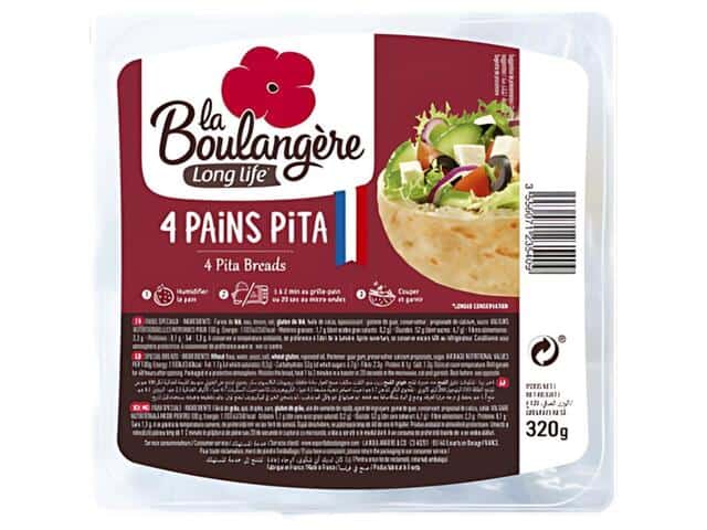 La Boulangère Pita 4 Stk – 320g