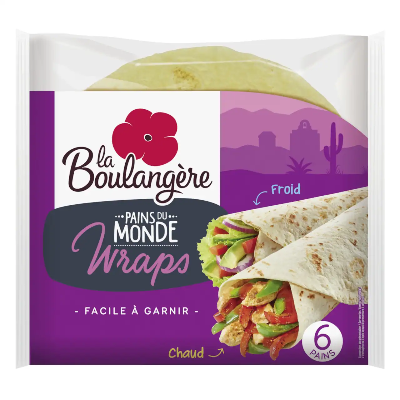 La Boulangère Wraps 6 Stk – 370g