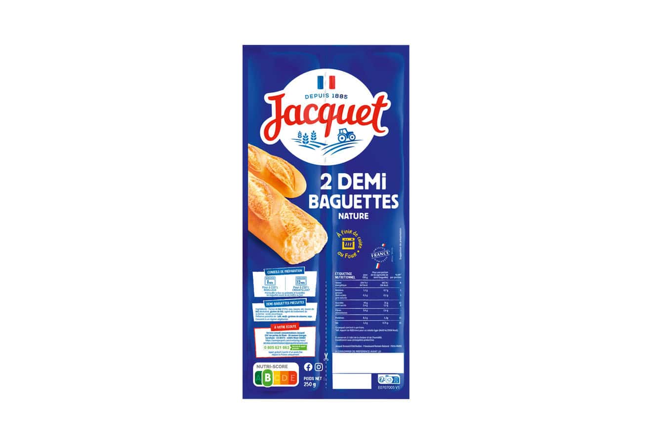 Jacquet Baguette 2x125g – 250g