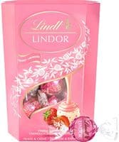 Lindt Lindor Kugeln Erdbeer Cornet – 200g