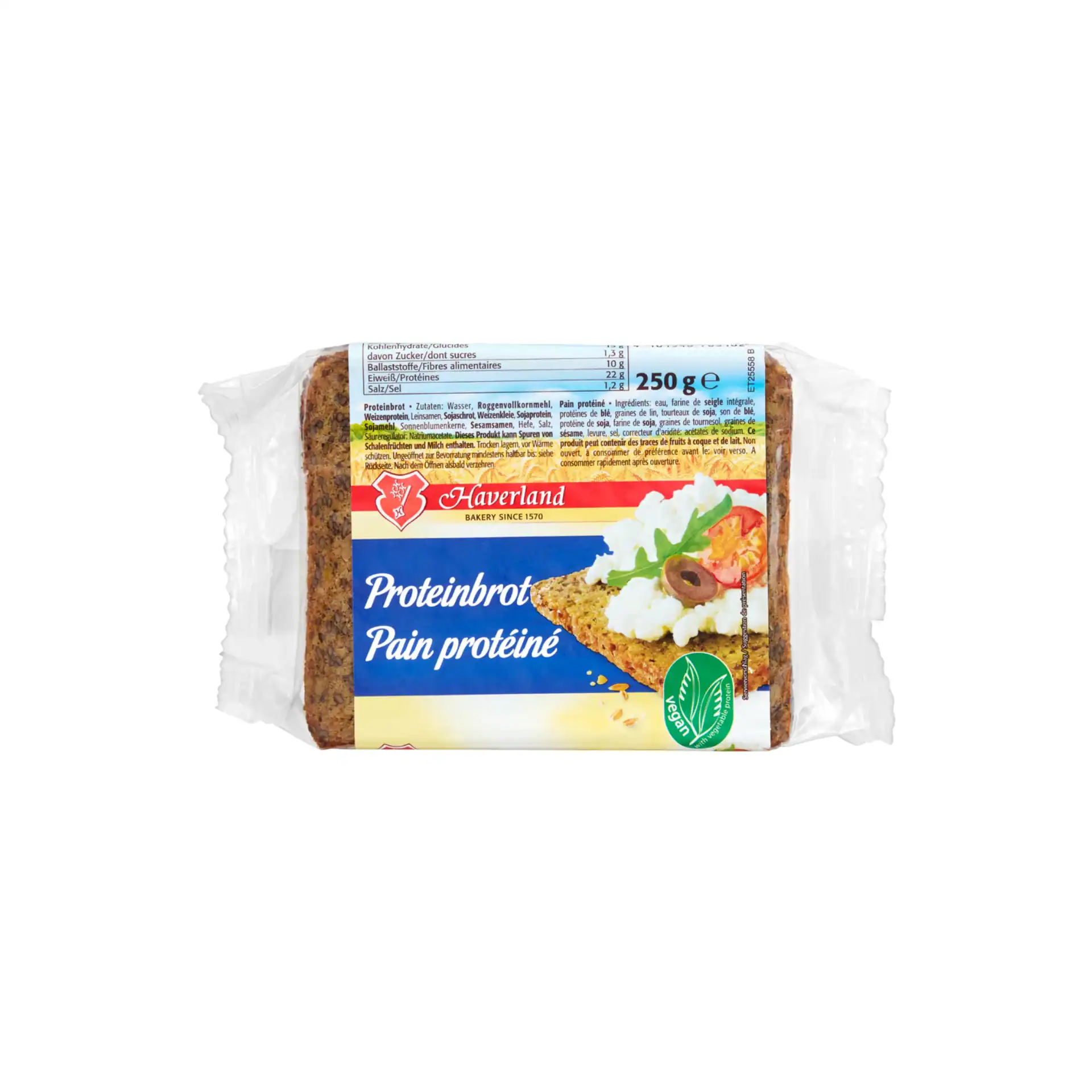 Haverland Proteinbrot – 250g