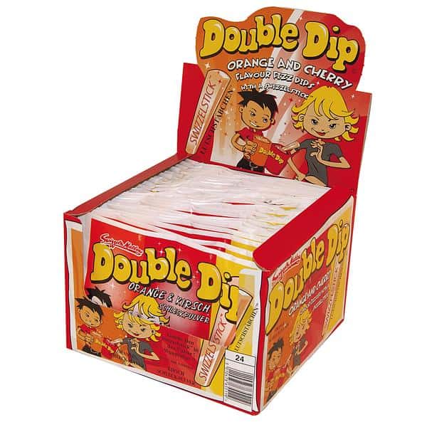 Swizzels Double Dip Orange & Kirsch, 19g