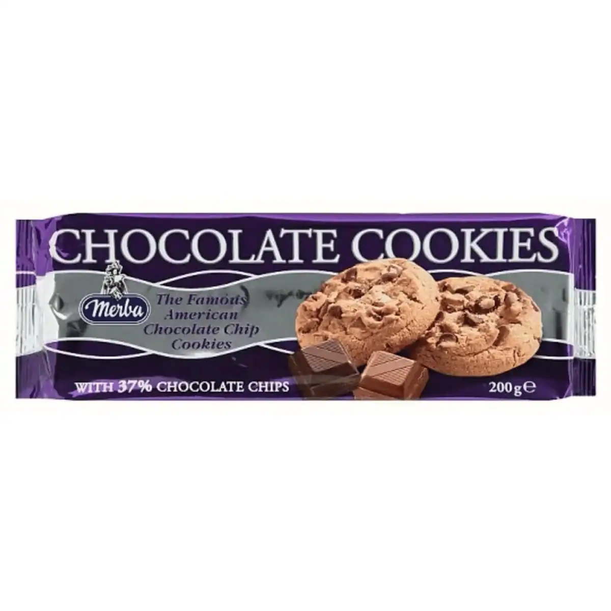 Merba Chocolate Cookies – 200g