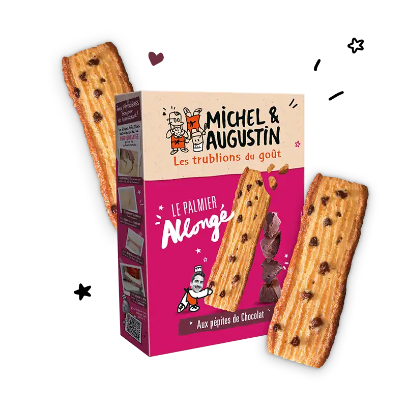M&A Palmiers allongés Schokolade – 120g