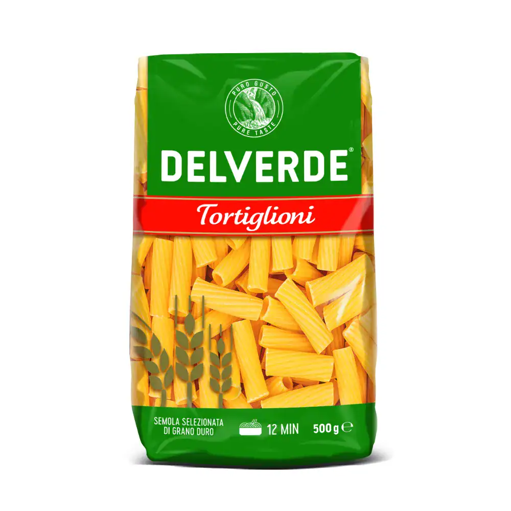 Delverde Tortiglioni Nr.128 – 500g